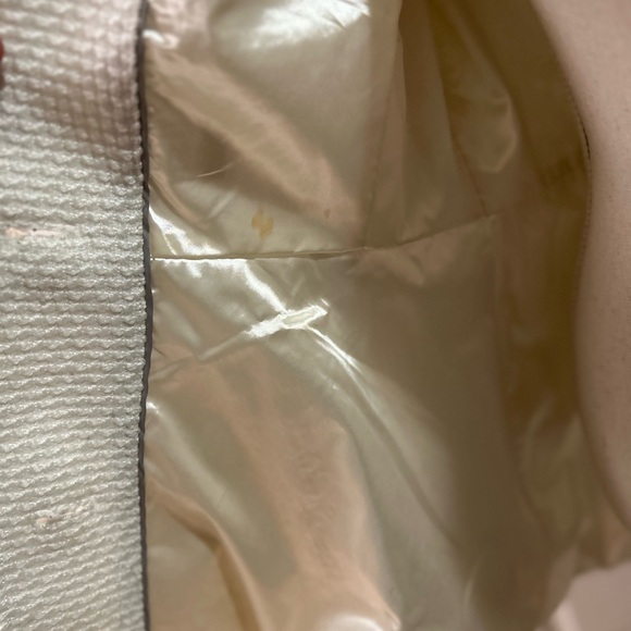 Kensie ivory workmen’s winter coat SZ L gently used - Picture 9 of 14